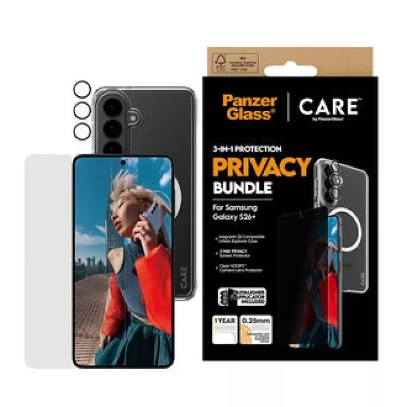 PanzerGlass CR94821 custodia per cellulare 17 cm (6,7 inch) custodia nero, trasparente
