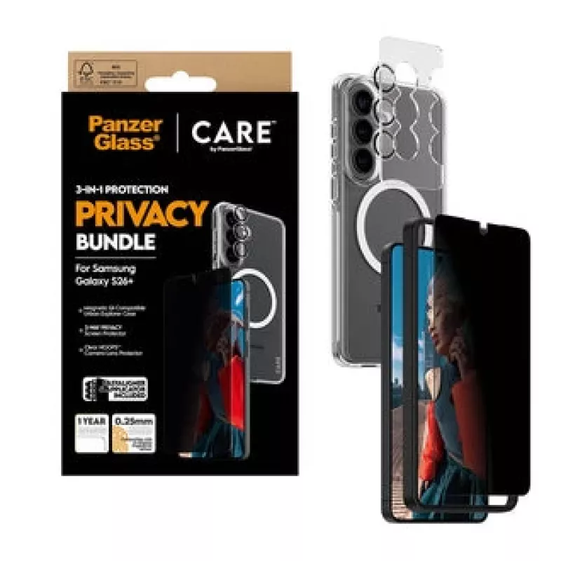 PanzerGlass CR94821 custodia per cellulare 17 cm (6,7 inch) custodia nero, trasparente
