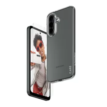 Bundle protezione schermo e custodia PanzerGlass per Samsung Galaxy A37 (CR46764) 2-in-1 CARE