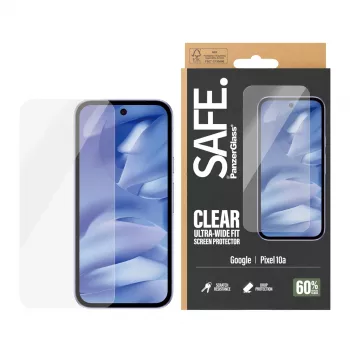 PanzerGlass SAFE. by ® protezione display per Google Pixel 10a 5G | Ultra-Wide Fit