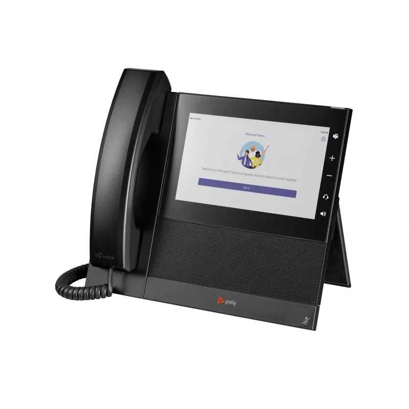 HP Poly CCX 600 telefono business media per Microsoft Teams e PoE