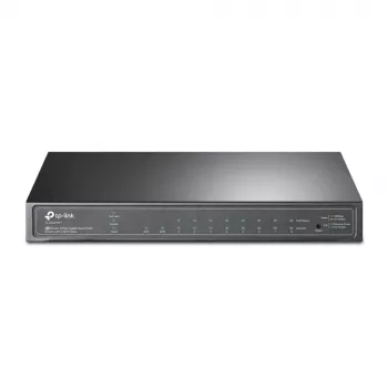 TP-Link JetStream switch Gigabit Smart PoE+ 8 porte con 2 slot SFP
