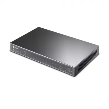 TP-Link JetStream switch Gigabit Smart PoE+ 8 porte con 2 slot SFP