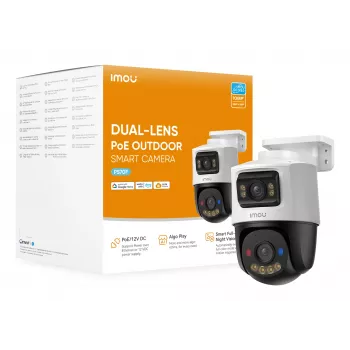 IMOU PS70F telecamera di videosorveglianza IP a cupola per esterni montaggio a soffitto, 2880×1620, 3,6 mm, zoom digitale 8x, con filo