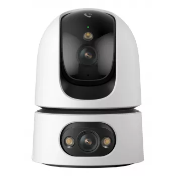 Telecamera di videosorveglianza IP IMOU Ranger Dual Pro 10MP, interno, montaggio su tavolo, 3,6 mm focale fissa, 88° H / 107° diag, CMOS, con filo e senza fili