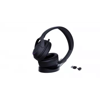 Yealink BH78 headset con filo e senza fili archetto chiamate/musica USB Type-C / USB Type-A Bluetooth base di ricarica nero
