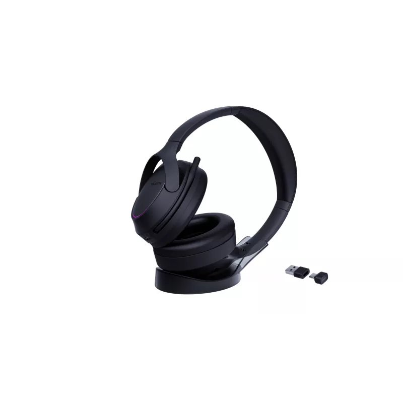 Yealink BH78 headset con filo e senza fili archetto chiamate/musica USB Type-C / USB Type-A Bluetooth base di ricarica nero
