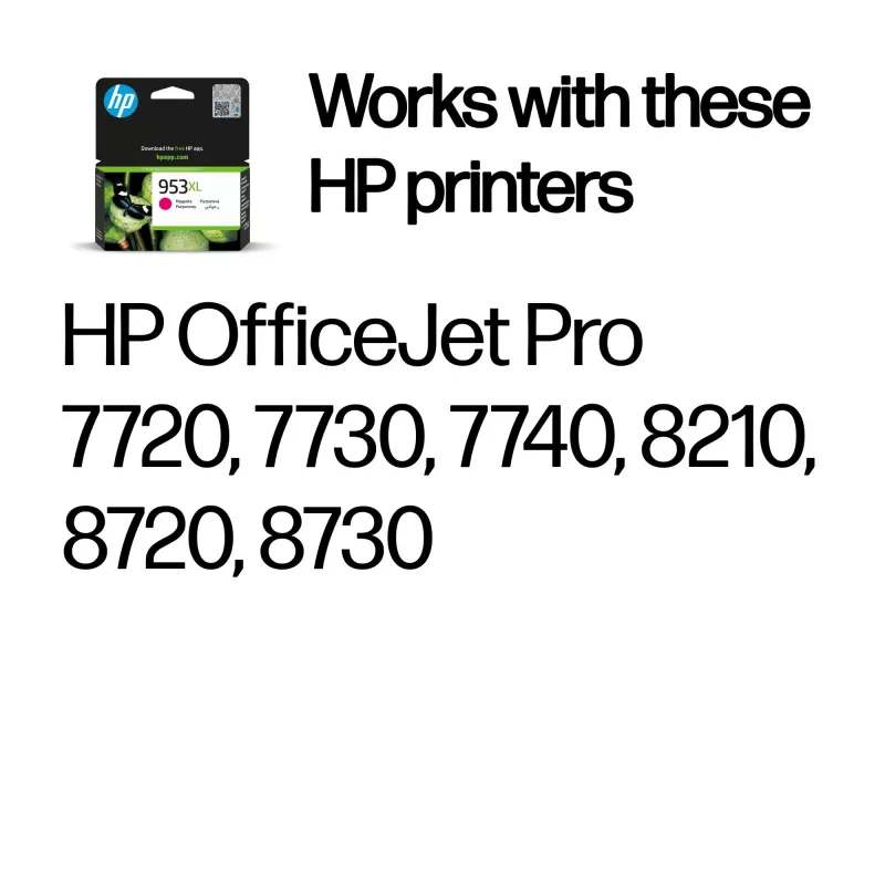 HP 953XL cartuccia d'inchiostro originale ad alta capacità magenta