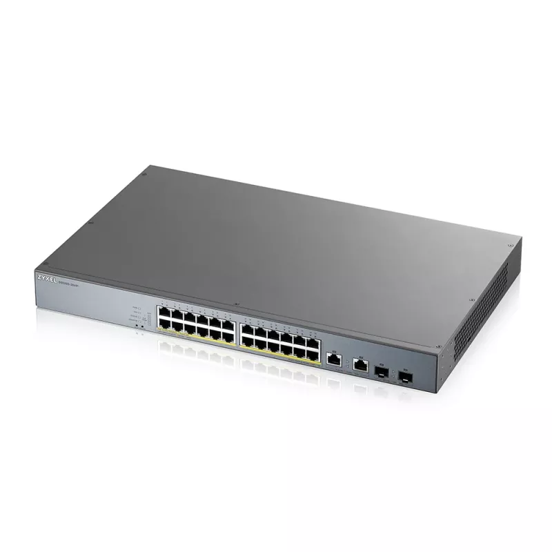 Zyxel GS1350-26HP-EU0101F switch di rete gestito L2 Gigabit Ethernet (10/100/1000) Power over Ethernet (PoE) grigio