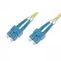 Techly cavo in fibra ottica SC/SC monomodale 9/125 OS2 5m, 5 m, OS2, SC, SC
