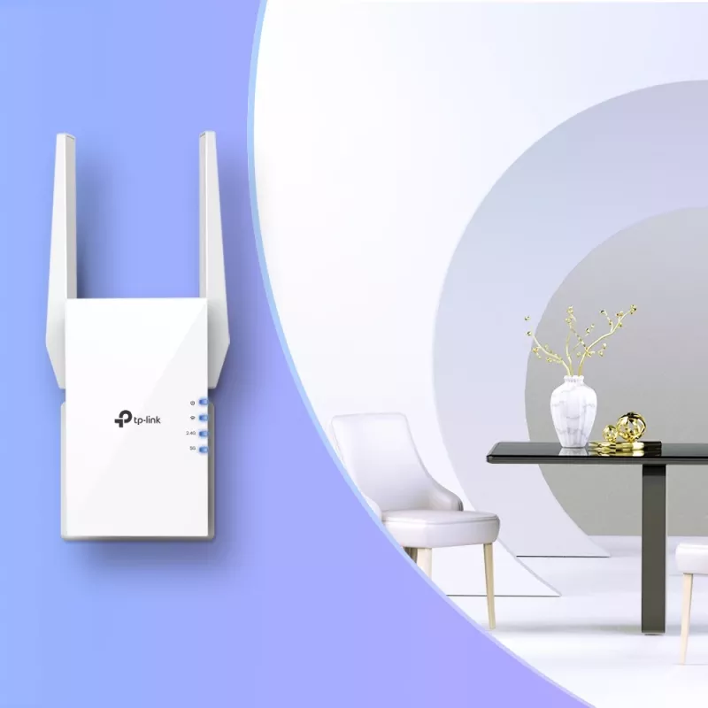 TP-Link RE505X extender di rete trasmettitore e ricevitore di rete bianco 10, 100, 1000 Mbit/s