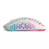 Mars Gaming MMW3W, mouse da gaming senza fili, RGB Flow, ultraleggero 79 g, 3200 DPI, bianco