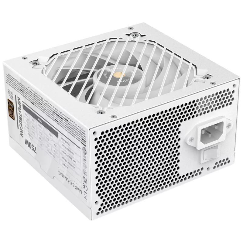 Mars Gaming MPB750SIW alimentatore 750 W 24 pin ATX ATX bianco