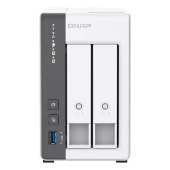 QNAP TS-216G NAS/server di storage Tower Cortex-A Cortex-A55 4 GB HDD bianco