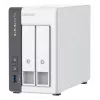 QNAP TS-216G NAS/server di storage Tower Cortex-A Cortex-A55 4 GB HDD bianco