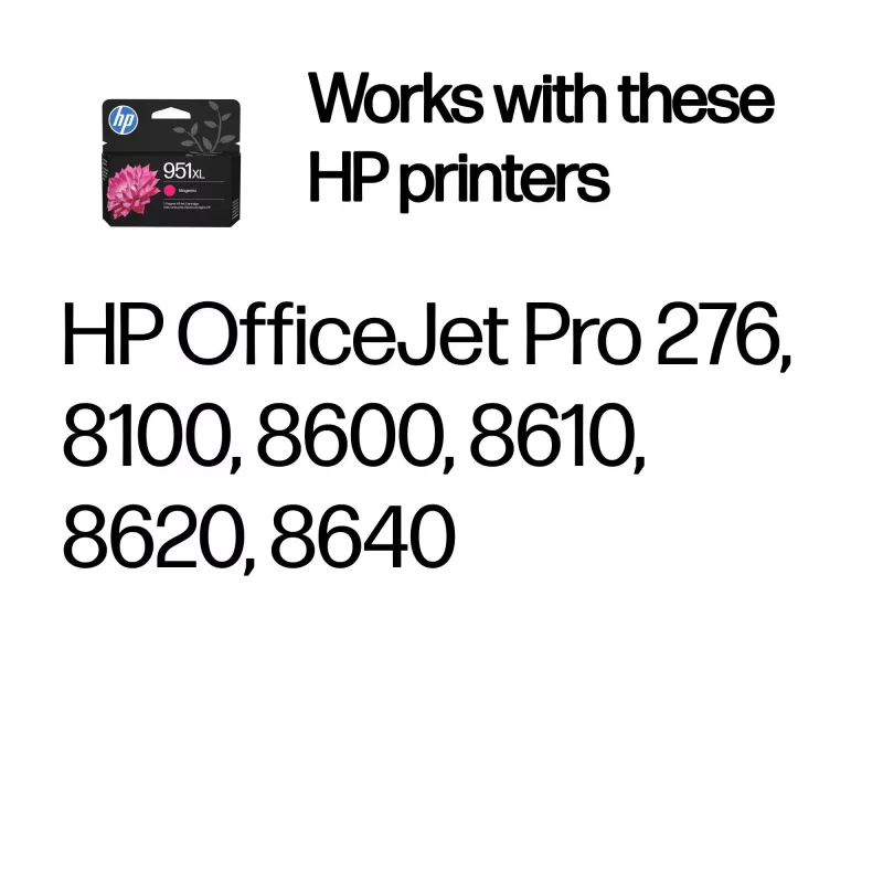 HP 951XL cartuccia originale ad alta capacità, magenta, 1 pz., 1500 pagine