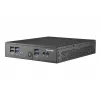 Shuttle XPC barebone slim DS50U, Intel Celeron 7305, 2x LAN (1x 2.5Gbit, 1x 1Gbit), 1x COM, 1x HDMI, 1x DP, 1x VGA, senza ventola, funzionamento continuo 24/7