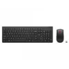 Tastiera e mouse wireless Lenovo 4X31N50746 QWERTY US-inglese nero