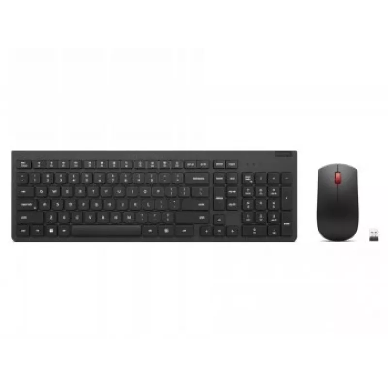 Tastiera e mouse wireless Lenovo 4X31N50746 QWERTY US-inglese nero
