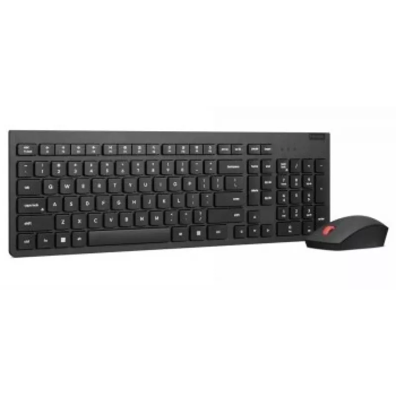 Tastiera e mouse wireless Lenovo 4X31N50746 QWERTY US-inglese nero