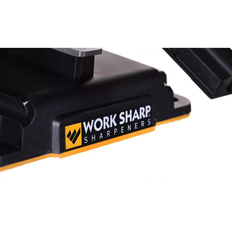 Affilacoltelli Work Sharp Professional Precision Adjust 09DX068 — affilatore a passaggio, angolo regolabile, nero, custodia in nylon