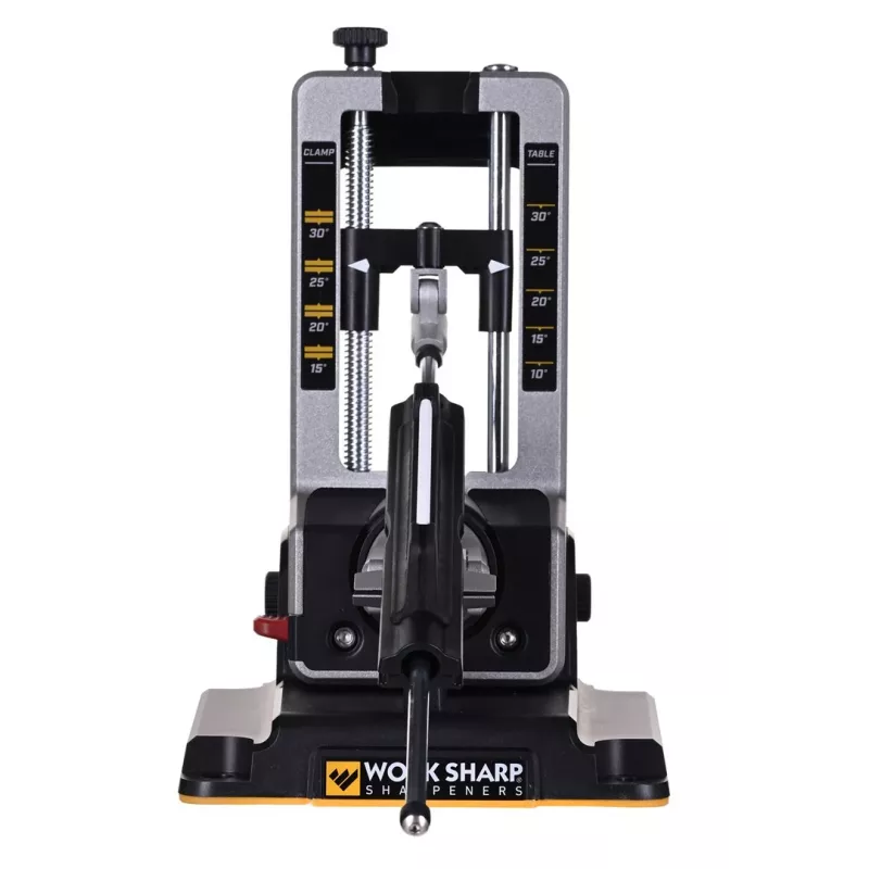 Affilacoltelli Work Sharp Professional Precision Adjust 09DX068 — affilatore a passaggio, angolo regolabile, nero, custodia in nylon