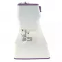 Macchina da cucire Lucznik Teresa portatile leggera – modello Teresa, macchina da cucire elettrica per uso domestico, funzioni di cucitura di base, bianco-viola