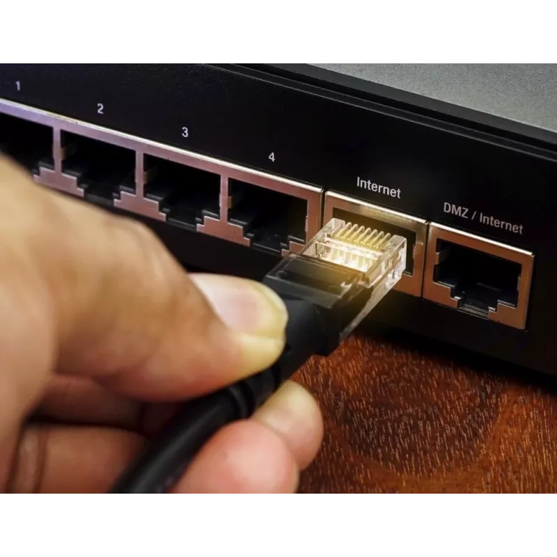Cavo di rete Extralink doppino intrecciato CAT6 FTP per esterno 305m nero