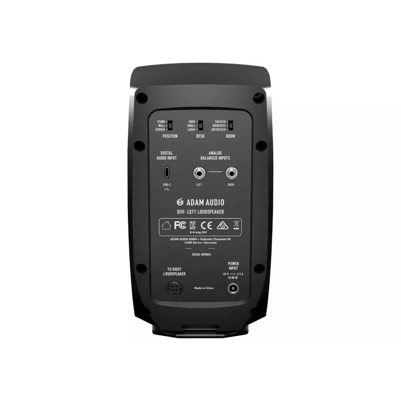 Adam Audio D3V nero - coppia di monitor da studio