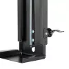 Supporto per computer da sottoscrivania MACLEAN MC-885, regolabile, regolazione manuale dell'altezza, per un massimo di 10 kg, nero
