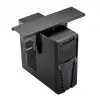 Supporto per computer da sottoscrivania MACLEAN MC-885, regolabile, regolazione manuale dell'altezza, per un massimo di 10 kg, nero