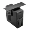 Supporto per computer da sottoscrivania MACLEAN MC-885, regolabile, regolazione manuale dell'altezza, per un massimo di 10 kg, nero