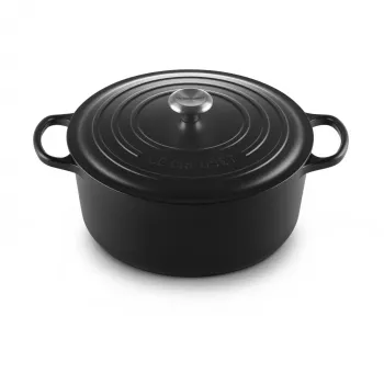Le Creuset Signature Dutch Oven rotondo 8,1 l nero 30 cm