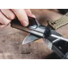 Affilacoltelli a passaggio Work Sharp Precision Adjust Elite 09DX066 — angolo regolabile, pietre diamantate, finitura in pelle, custodia in nylon