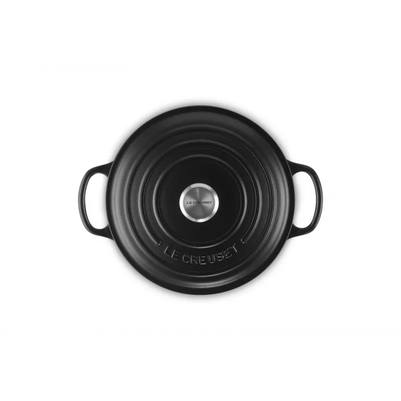 Le Creuset Signature 3,3 L rotondo nero