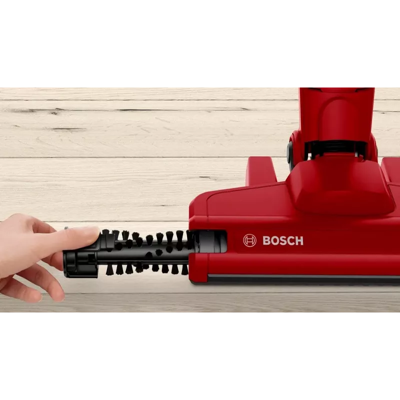 Aspirapolvere a batteria 2 in 1 Bosch Series 2 BBHF214R rosso