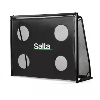 Porta da calcio autoportante Salta 5125 per bambini nero 220x80x170 cm