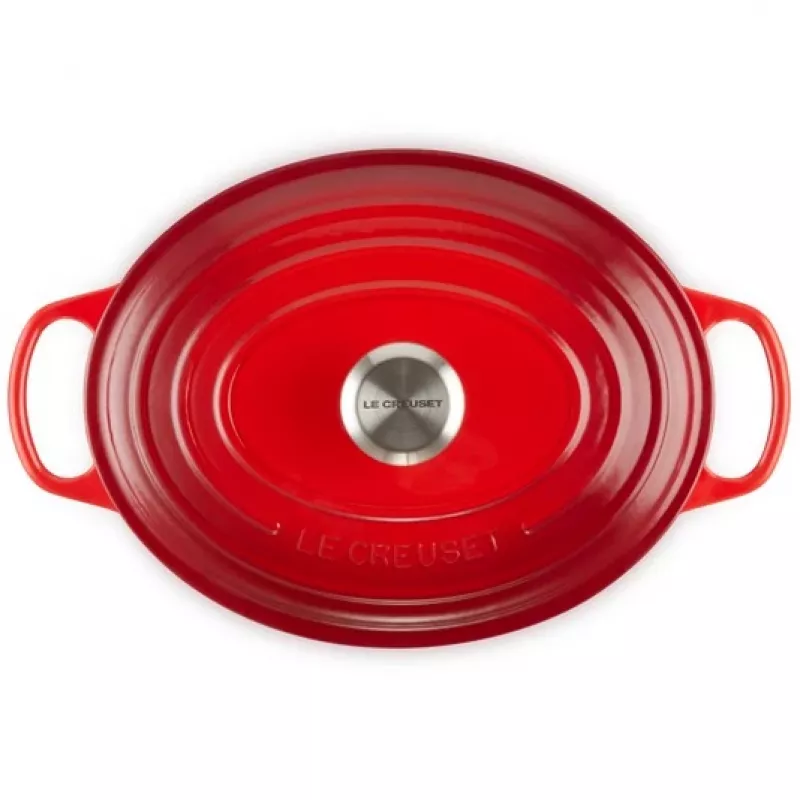 Le Creuset Signature teglia ovale 29 cm rosso ciliegia