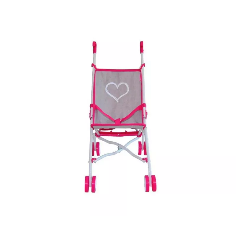 Passeggino per bambole milly mally Julia Prestige Pink — passeggino leggero e compatto, modello 2722