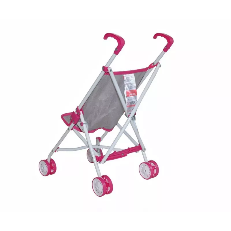 Passeggino per bambole milly mally Julia Prestige Pink — passeggino leggero e compatto, modello 2722