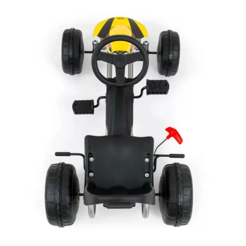 Go-kart Milly Mally MILLY MALLY viper rosso 3126 struttura leggera - veicolo per bambini