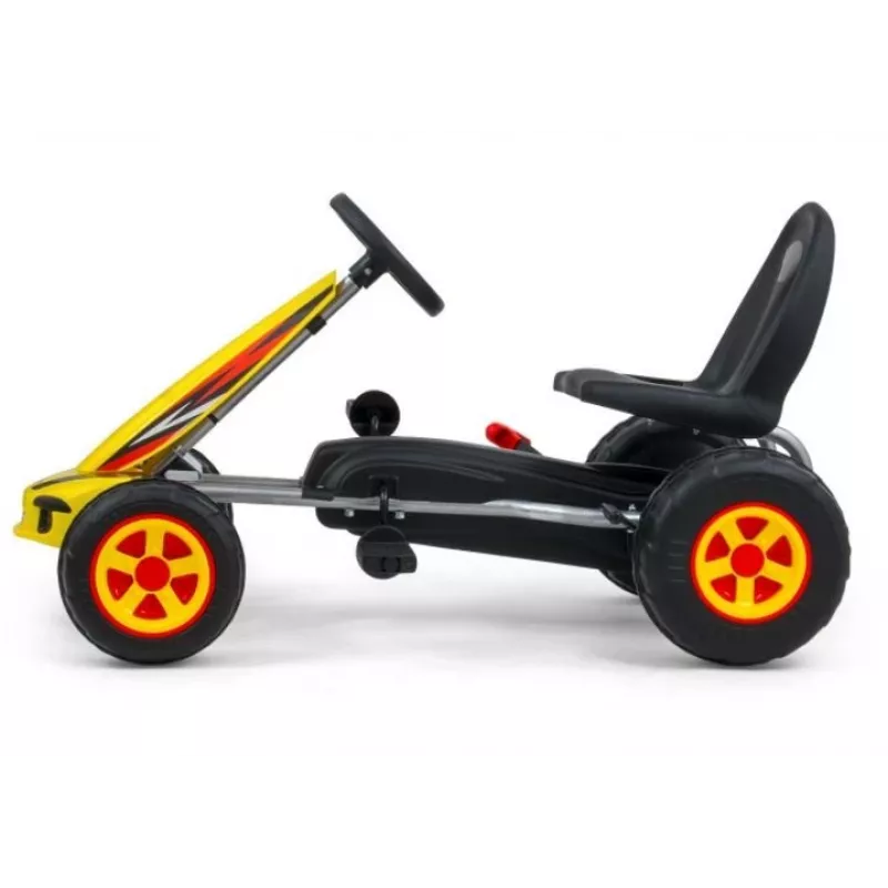 Go-kart Milly Mally MILLY MALLY viper rosso 3126 struttura leggera - veicolo per bambini