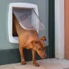 FERPLAST Swing 11 grigio – porta per cani e gatti – 31 x 9,6 x 38,4 cm