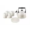 Le Creuset Traditional Bollitore per piano cottura, 2,1 l, Meringue (40102027160000)