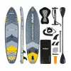 Tavola SUP gonfiabile Rebel ACTIVE 350x81x15 cm set - modello RBA-4500, paddleboard allround-touring