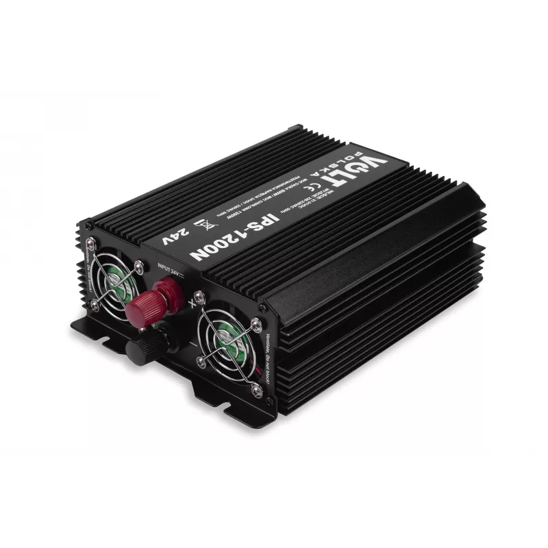 Convertitore di tensione Volt 800/1200W 24V a 230V modello 20039