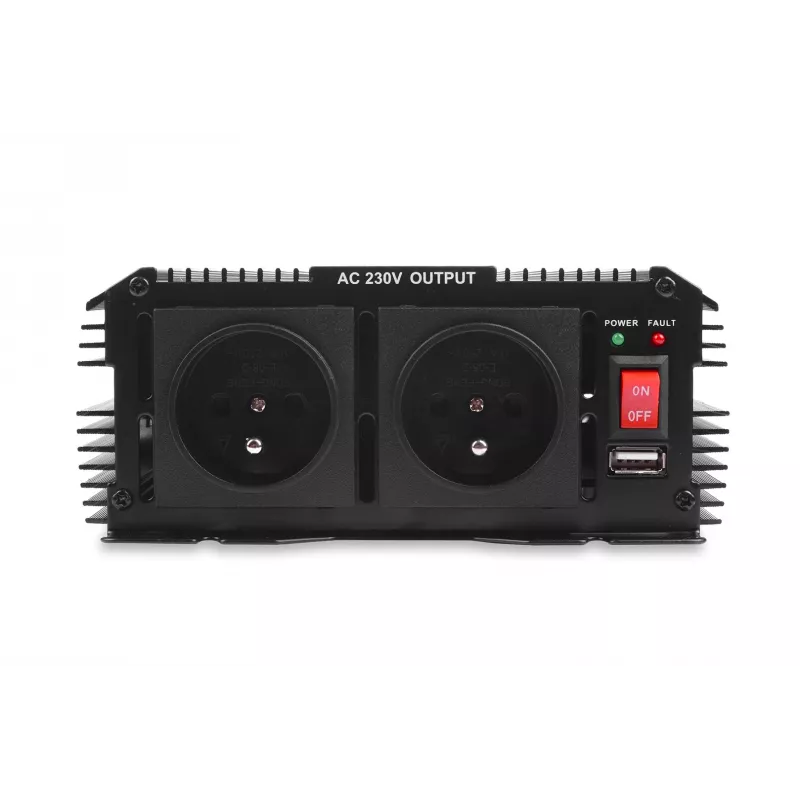 Convertitore di tensione Volt 800/1200W 24V a 230V modello 20039