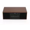 Mini impianto stereo JVC RD-E761, 2x8 W RMS, Bluetooth 4.2, USB, CD, FM, cassa in legno, nero
