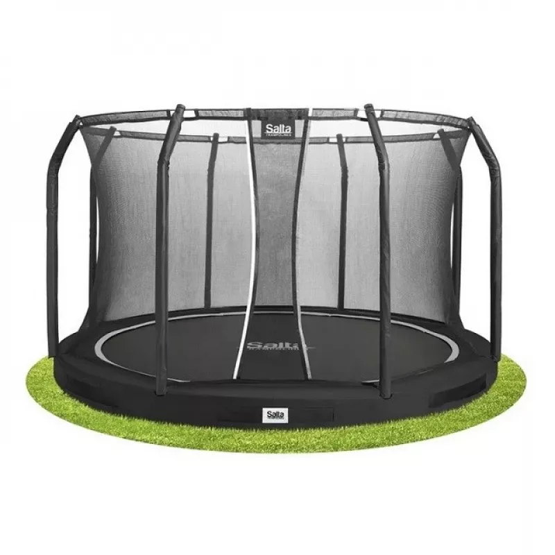 Trampolino Salta Premium Ground Combo 396 cm nero di Salta, modello 5854A
