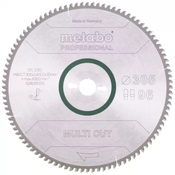 Lama per sega circolare Metabo 628091000 30,5 cm
